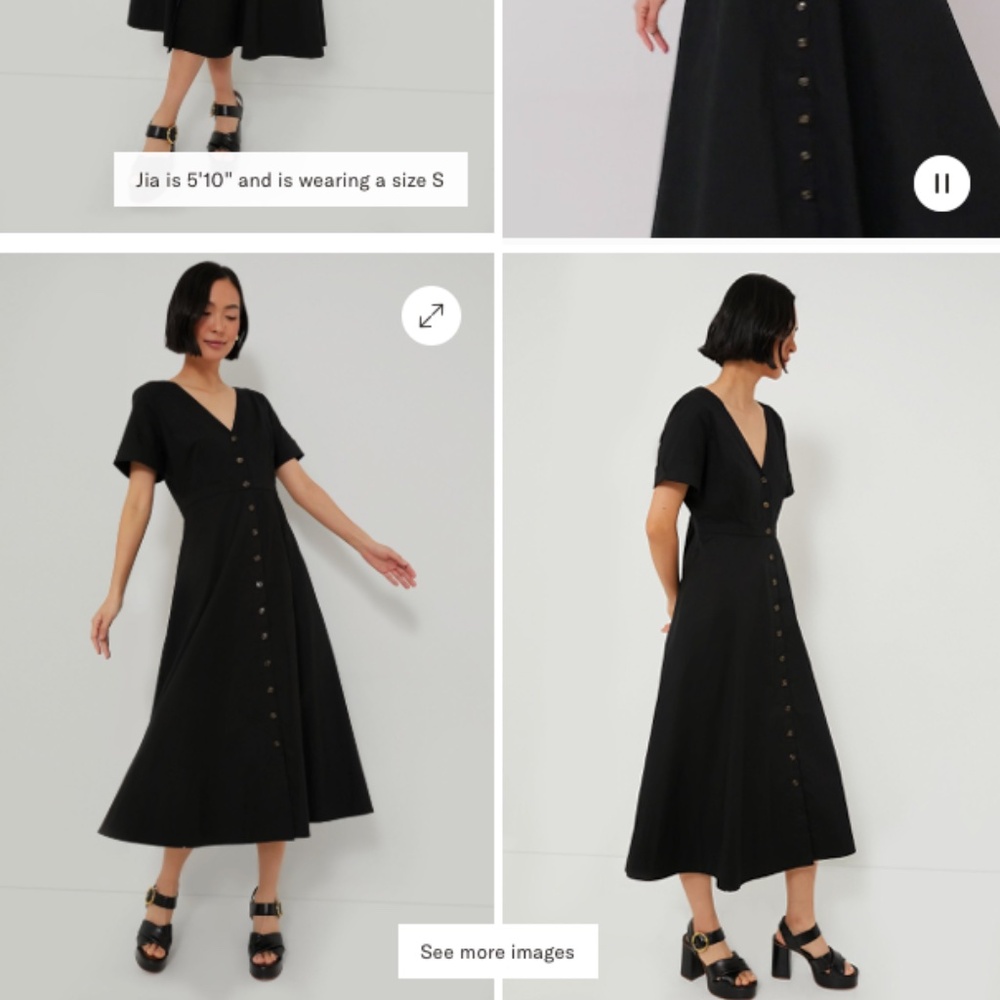 Tuckernuck - Black Kate Maxi Dress